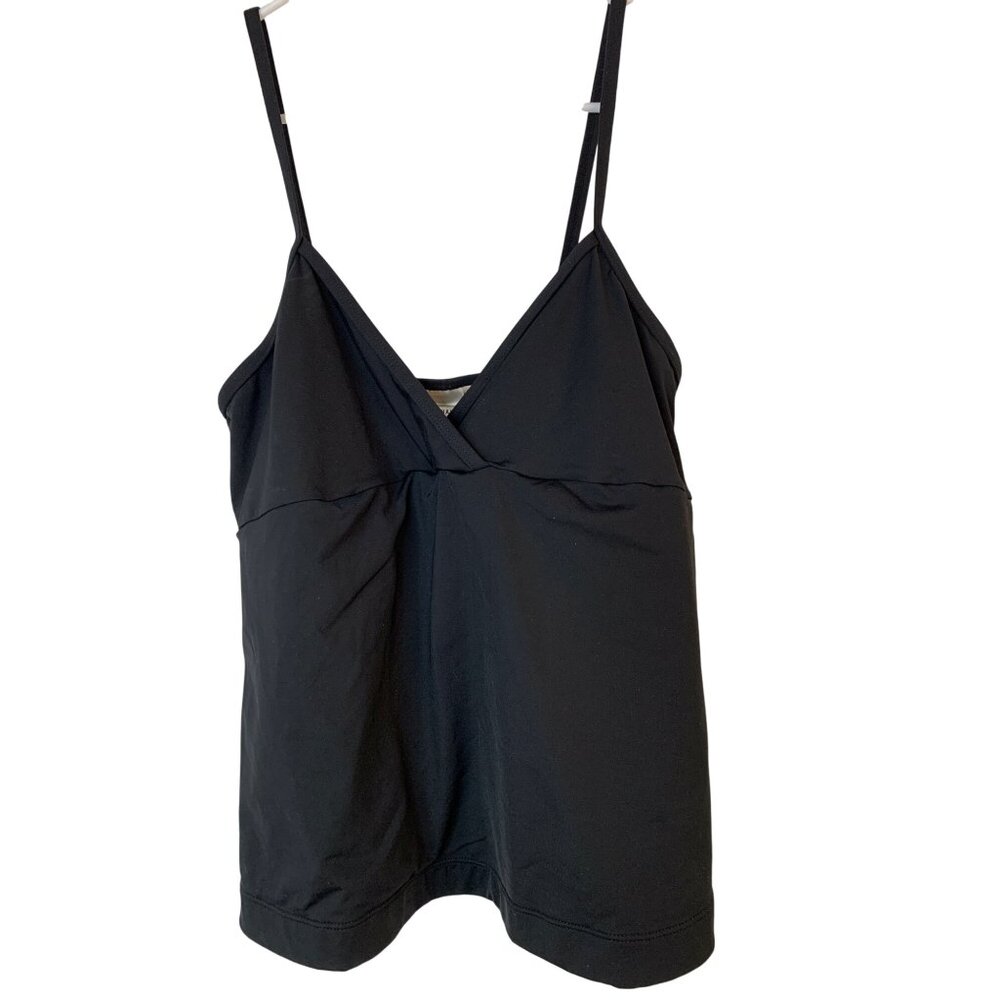 Old Navy Maternity Black Tankini Swim Top XS Adjustable Straps RC10150 EUC